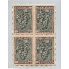ARGENTINA 1935 GJ 764A PROCERES Y RIQUEZAS 1, CUADRO MINT U$ 78
